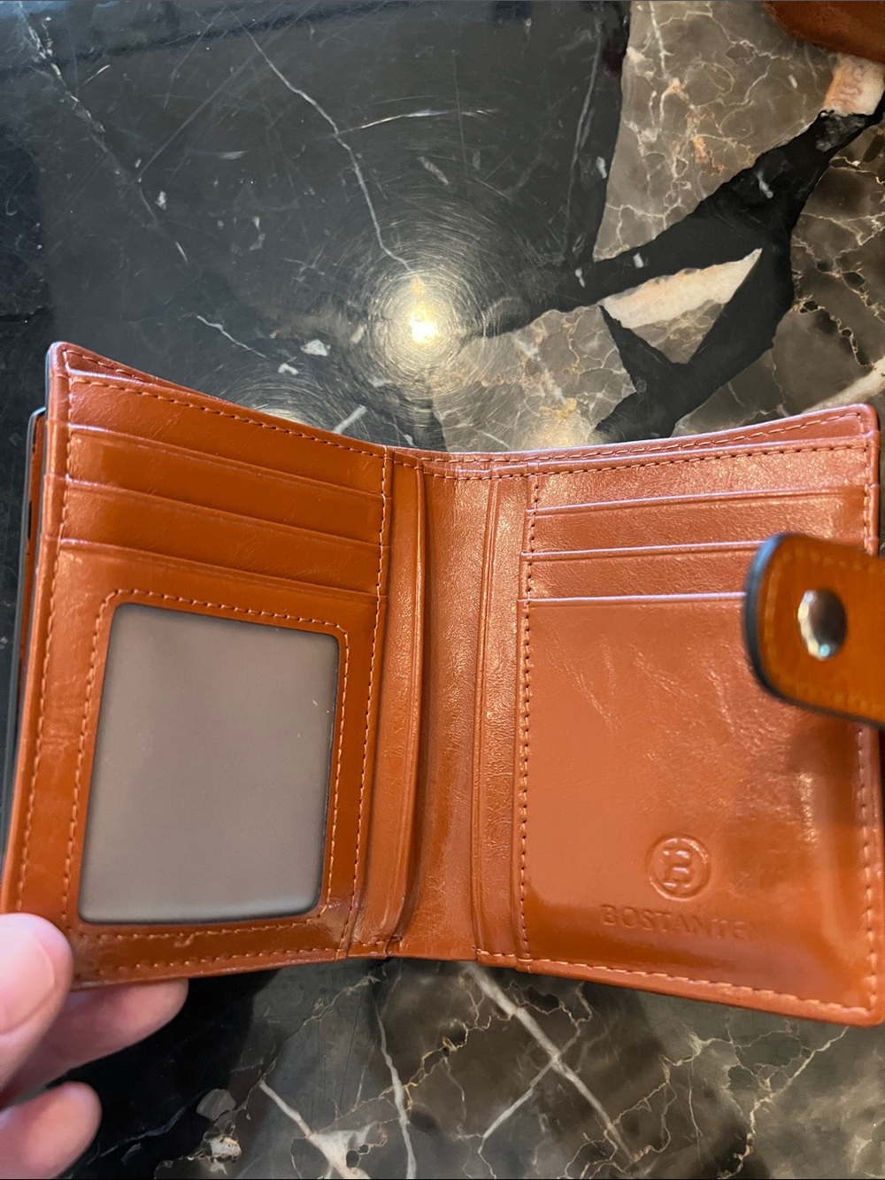 Genuine Leather Wallet by Bostanten - Picture 3 of 6